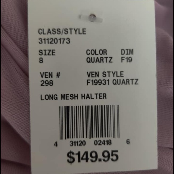 David’s Bridal Bridesmaid Dress in Quartz - Picture 2 of 4